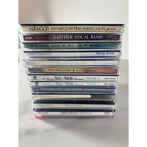 Christian Gospel‎ CD Lot 15 Gaither Vocal Band Charlotte Church Praise Worship